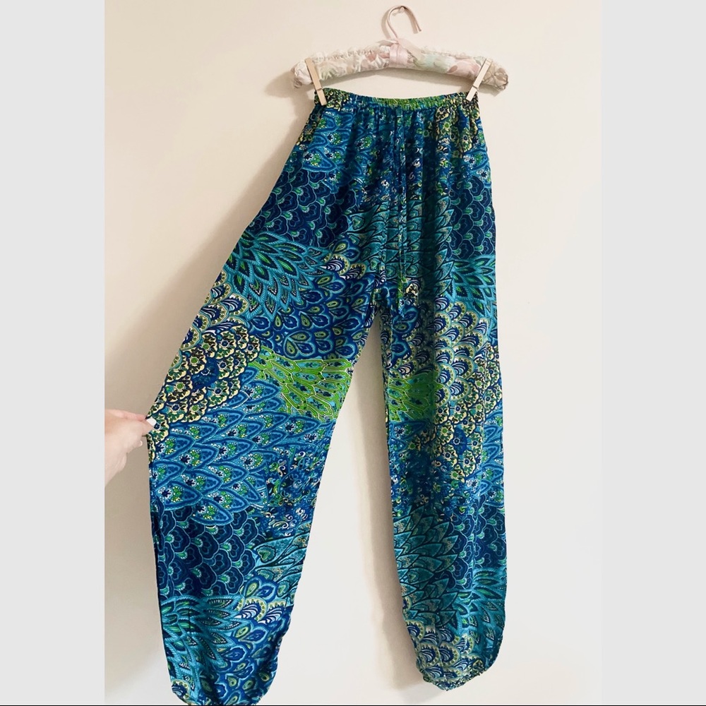 Colorful Harem Pants XS/S NWOT